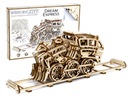 3D drevené mechanické puzzle DREAM EXPRESS pre svojpomocnú montáž