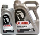 LOTOS SEMISYNTETIC 10W40 5L + ZADARMO