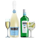 LUBUSKI FREE nealko gin + CIN CIN FREE nealko sekt