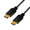 Kábel DisplayPort 1.4 8K 1m čierny, DP-DP M/M