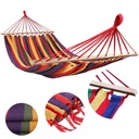 Záhradná HAMMOCK DREVENÁ TYČ 270x80cm 160kg