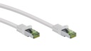 Kábel LAN Patchcord CAT 8.1 GHMT S/FTP, biely, 3 m