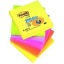 SAMOLEPIACI BLOK POST-IT Z-POZNÁMKY 76 X 76 MM. 6 X 100 K. R330-NR NEON