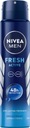 Nivea Deodorant 250ml FRESH ACTIVE pánsky sprej