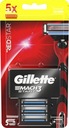 Holiace kazety Gillette Mach3 RedStart 5 ks