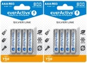 8x BATÉRIE R03 AAA 800 mAh EVERACTIVE