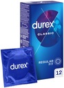 Kondómy DUREX Classic, 12 kusov, klasické