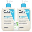 CeraVe Smoothing Cleansing Set Gel x2