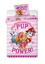 POSTEĽNÉ POSTELE 100x135 SKYE PAW PATROL RUŽ