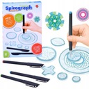 Edukačná sada Spirograph na kreslenie fixkami - zábavná a náučná sada