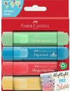 Pastelový zvýrazňovač 8 farieb FABER CASTELL