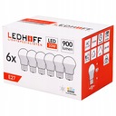 6x E27 LED žiarovka NATURAL 10W = 75W 900lm 4000K okrúhla, BEZ BLIKÁ, svietiv.