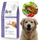 Brit Veterinary Diet Gastrointestinal Nízkotučný sleď a hrach Herring Hrášok 12 kg