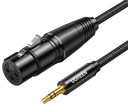 UGREEN Mikrofónny kábel XLR minijack 3,5mm 2m