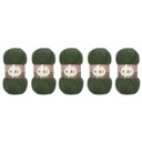 Nako Angora Luks 10665 Dark Green Balenie 5 ks