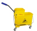 KENTUCKY CLEANING CART, 20l vedro, žmýkač