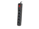 POWER STRIP ARMAC R5 BLACK 5M 5 ZÁSUVEK 10A s vypínačom