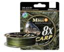 D - MegaBAITS 8X CarpBraid 0,22 kaprový vrkoč