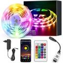 LED pásik 5m RGB5050 Bluetooth aplikácia na diaľkové ovládanie