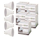 5x GU10 LED ŽIAROVKA 10W 4000K NEUTRÁLNA 10W=75W EL