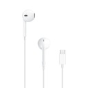 Káblové slúchadlá APPLE EarPods USB-C biele