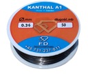 Kanthal odporový drôt A1 0,36 mm 50 metrov