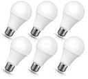 6x LED žiarovka E27 7W=45W - 460lm Teplá biela