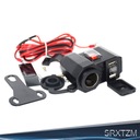 SRXTZM DC 12V Dual USB Charger Socket Automobil