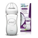 AVENT Fľaša z prírodného skla 240 ml