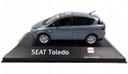 Model auta SEAT Toledo 1:43. Modrá Lluvia. Model predajcu