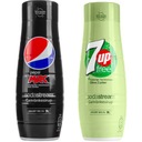 2x SODASTREAM SIRUP 7UP ZERO PEPSI MAX KONCENTRÁT