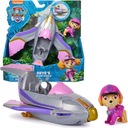 PAW PATROL JUNGLE VEHICLE JUNGLE SKYE + RUŽOVÁ POSTAVIČKA