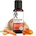 MAN ALIVE Olej na fúzy Sandalwood Tobacco 50ml