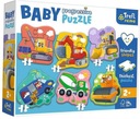 Puzzle Baby Progressive Vehicles Trefl