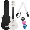 Cascha Carbon Fiber Ukulele Set WH set