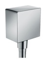 UHLOVÉ PRIPOJENIE CHROME HANSGROHE FIXFIT SQUARE