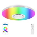 RGB LED stropné svietidlo, Bluetooth SPEAKER 60W + REMOTE