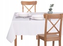OBRUS ODOLNÝ VOČI škvrnám - 160X250 - PEVNÝ HLADKÝ BIELY