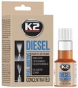 Čistenie dieselových vstrekovačov K2 Diesel 50ml