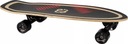 Longboard skateboard 8 vrstiev NIJDAM ABEC-9 81x27cm