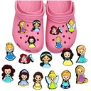 Špendlíky Crocs PRINCESS 11ks darček z rozprávky pre dievčatko Disney Elsa