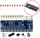 Súprava Súprava tečúce LED svetlo - NE555 + CD4017 DIY