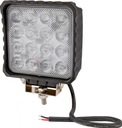 LED pracovná lampa, štvorcová, 48W 3840 lm 10/30V