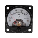 Voltmeter SO-45 AC 0-300V okrúhly analógový číselník