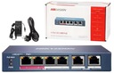 Switch 4xPoE 2xUplink DS-3E0106P-E/M pre POE kamery