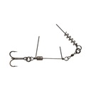 Savage Gear Corkscrew Stinger náväzec 3g oceľ 35kg