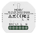 WiFi relé MOES MS-104 Tuya