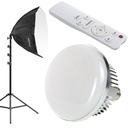 Osemhranné svietidlo SOFTBOX 85W LED + DIAĽK