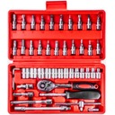 Nástrčné kľúče Torx RATCHET 46 ks. SET