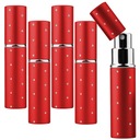 5X FĽAŠKA ATOMIZÁTORA PARFÉMU 10ml CRYSTALS RED FĽAŠKA NA PARFUM